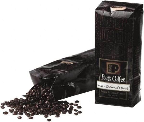 Peet's Coffee & Tea - Bulk Coffee, Major Dickason's Blend, Whole Bean, 1 Lb Bag - Exact Tool & Supply