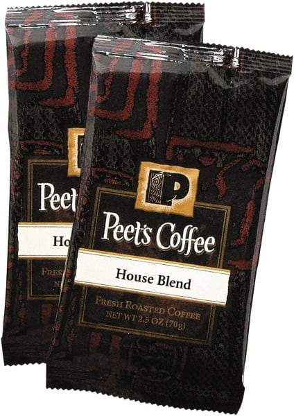 Peet's Coffee & Tea - Coffee Portion Packs, House Blend, 2.5 oz Frack Pack, 18/Box - Exact Tool & Supply
