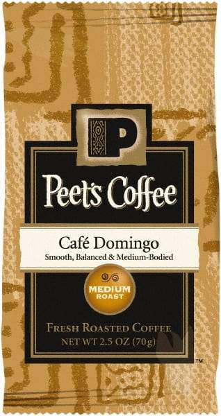Peet's Coffee & Tea - Coffee Portion Packs, Caf\xE9 Domingo Blend, 2.5 oz Frack Pack, 18/Box - Exact Tool & Supply