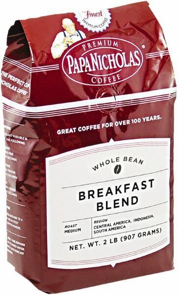 PapaNicholas - Premium Coffee, Whole Bean, Breakfast Blend - Exact Tool & Supply