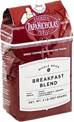 PapaNicholas - Premium Coffee, Whole Bean, Breakfast Blend - Exact Tool & Supply