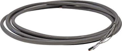 Value Collection - 24 AWG, 4 Wire, 100' OAL Shielded Automation & Communication Cable - PVC Insulation, Tinned Copper Conductor, 300 Volts, 0.18" OD - Exact Tool & Supply
