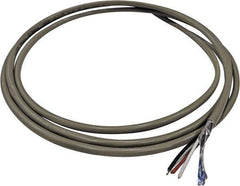 Value Collection - 22 AWG, 2 Wire, 500' OAL Shielded Automation & Communication Cable - PVC Insulation, Tinned Copper Conductor, 300 Volts, 0.14" OD - Exact Tool & Supply