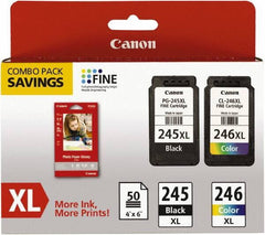 Canon - Ink & Paper Combo - Use with Canon PIXMA iP2820, MG2420, MG2920, MG2924, MX492 - Exact Tool & Supply