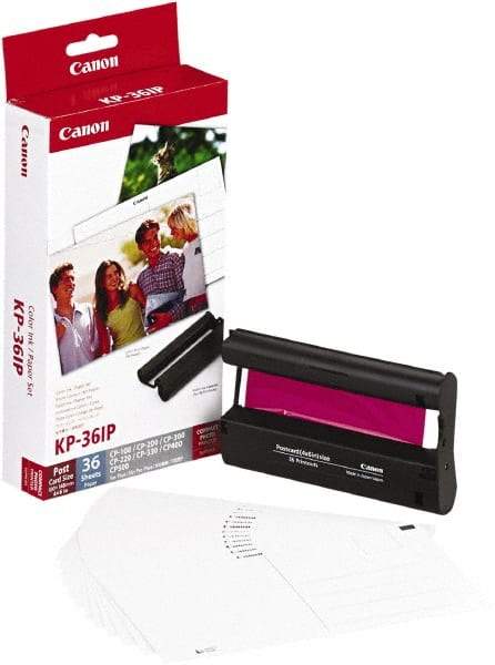 Canon - Ink Cartridge - Use with Canon CP-100, CP-200, CP-220, CP-300, CP-330, CP-333, SELPHY CP400, CP510, CP600, CP710, CP720, CP730, CP740, CP760, CP780, CP800, CP900 - Exact Tool & Supply