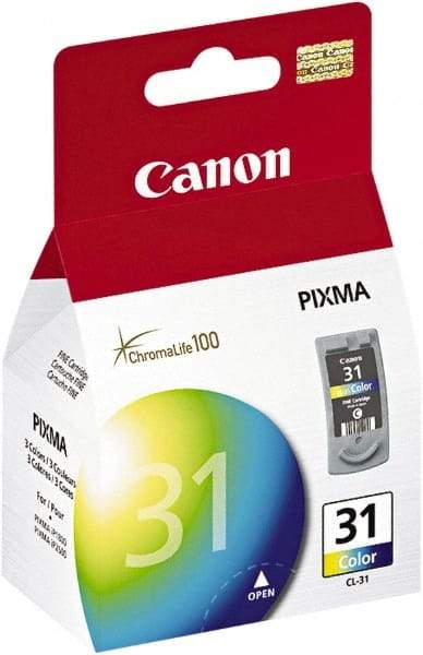 Canon - Ink Cartridge - Use with Canon PIXMA iP800, iP2600, MP140, MP190, MP210, MP240, MX300, MX310 - Exact Tool & Supply