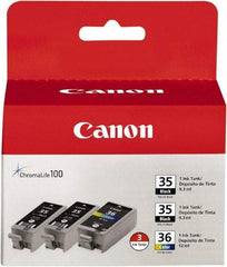 Canon - Ink Cartridge - Use with Canon PIXMA iP100, mini260, mini320 - Exact Tool & Supply