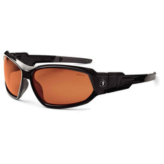 LOKI Copper Lens Black Safety Glasses // Goggles - Exact Tool & Supply