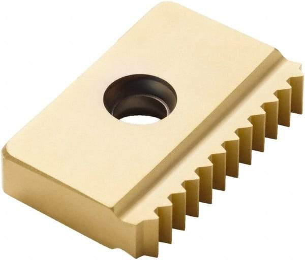 Seco - 3mm Pitch, Internal Thread, ISO Standard, 25NM CP500 Grade Thread Mill Insert - Carbide, TiAlN/TiN Coating - Exact Tool & Supply