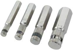 Proto - 4 Piece, 3/8" to 1", Internal Pipe Wrench Set - Inch Measurement Standard, Satin Chrome Finish - Exact Tool & Supply
