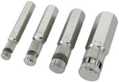 Proto - 4 Piece, 3/8" to 1", Internal Pipe Wrench Set - Inch Measurement Standard, Satin Chrome Finish - Exact Tool & Supply