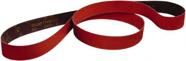 3M - 1" Wide x 30" OAL, 120 Grit, Ceramic Abrasive Belt - Ceramic, Fine, Coated, Series 947A - Exact Tool & Supply