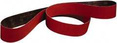 3M - 6" Wide x 48" OAL, 120 Grit, Ceramic Abrasive Belt - Ceramic, Fine, Coated, Series 947A - Exact Tool & Supply