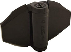 D&D Technologies - 4-3/4" Long x 6.93" Wide x 0.4" Thick, Gate Hinge - Polymer, Black Finish - Exact Tool & Supply