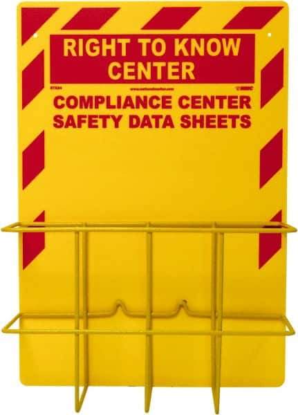 NMC - 14" Wide x 20" High, Information Center - English - Exact Tool & Supply