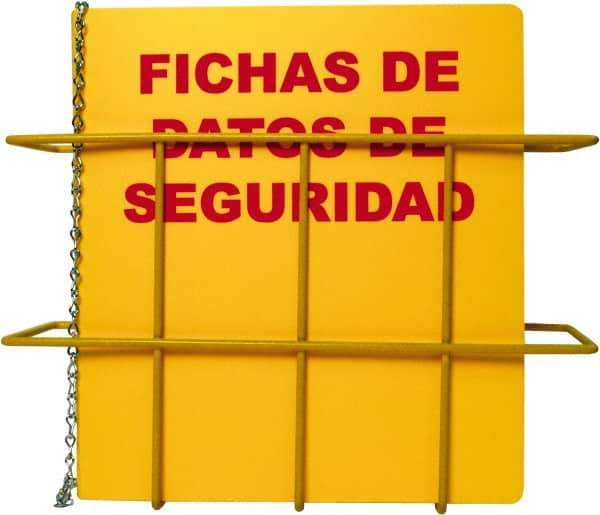 NMC - 14" Wide x 20" High, Information Center - 3 Rings, Spanish - Exact Tool & Supply