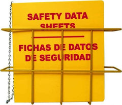 NMC - 14" Wide x 3" High, Information Center - 3 Rings, English & Spanish - Exact Tool & Supply