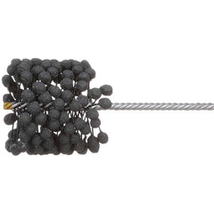 Osborn - Flexible Hones; Maximum Bore Diameter (Inch): 3.75 ; Maximum Bore Diameter (mm): 95.0000 ; Abrasive Material: Silicon Carbide ; Grit: 320 ; Overall Length (Inch): 13.5 - Exact Tool & Supply