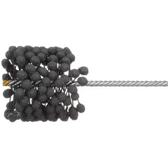 Osborn - Flexible Hones; Maximum Bore Diameter (Inch): 4.125 ; Maximum Bore Diameter (mm): 105.0000 ; Abrasive Material: Aluminum Oxide ; Grit: 320 ; Overall Length (Inch): 13.5 - Exact Tool & Supply