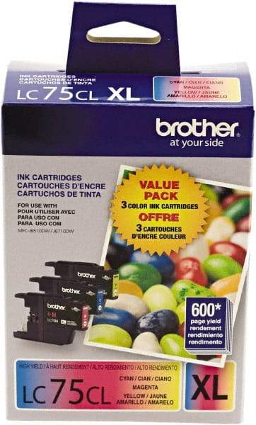 Brother - Ink Cartridge - Use with Brother MFC-J280W, J425W, J430W, J435W, J5910DW, J625DW, J6510DW, J6710DW, J6910DW, J825DW, J835DW - Exact Tool & Supply