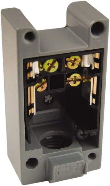 Square D - 4.2 Inch Long, Zinc Body, Limit Switch Base - For Use with 9007, 9007C - Exact Tool & Supply