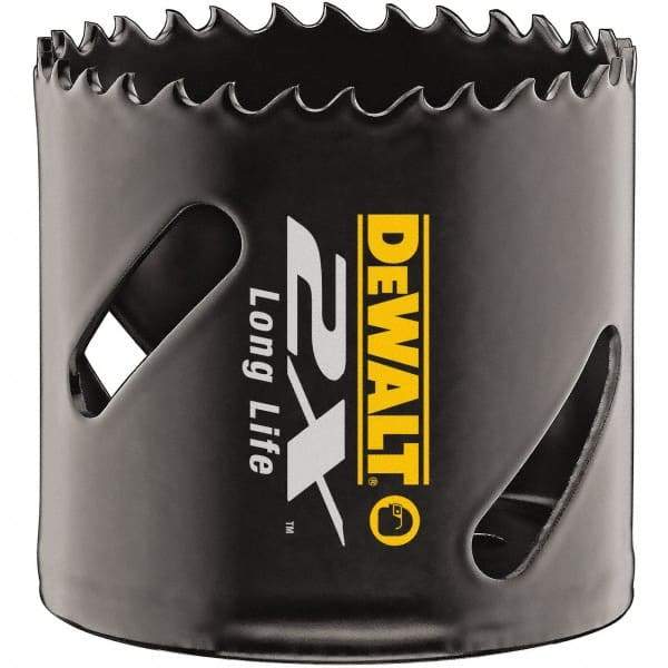 DeWALT - 4-3/4" Diam, 1-7/8" Cutting Depth, Hole Saw - Bi-Metal Saw, Toothed Edge - Exact Tool & Supply