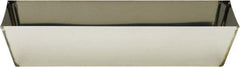 Hyde Tools - 14" Mud Hawk/Pan for Drywall/Plaster Repair - Stainless Steel - Exact Tool & Supply