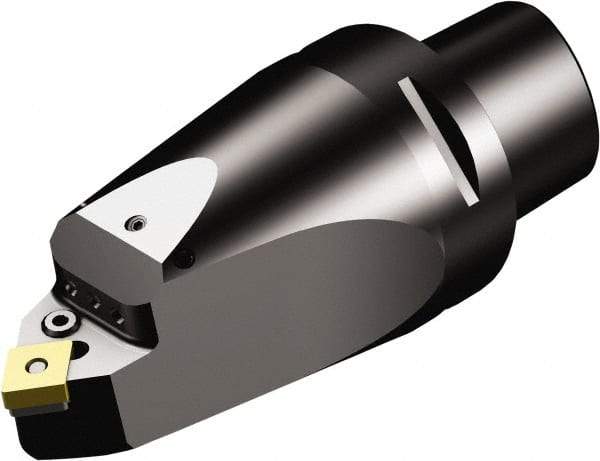Sandvik Coromant - Neutral Cut, Size C10, CNMG 19 06 12 & CNMG 643 Insert Compatiblity, External Modular Turning & Profiling Cutting Unit Head - 110mm Head Length, Through Coolant, Series T-Max P - Exact Tool & Supply