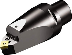 Sandvik Coromant - Neutral Cut, Size C10, CNMG 19 06 12 & CNMG 643 Insert Compatiblity, External Modular Turning & Profiling Cutting Unit Head - 110mm Head Length, Through Coolant, Series T-Max P - Exact Tool & Supply