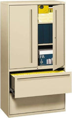 Hon - File & Cabinet Combinations Type: File/Cabinet Combo Color: Putty - Exact Tool & Supply