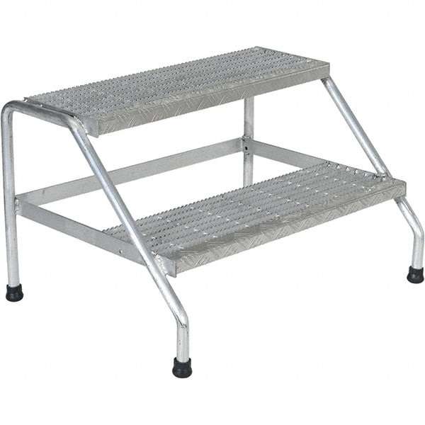 Vestil - 20" High 500 Lb Capacity 2 Step Stand - Exact Tool & Supply