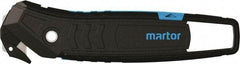Martor USA - Fixed Safety Utility Knife - Black Handle - Exact Tool & Supply
