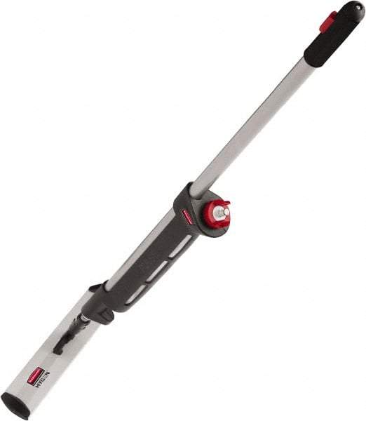 Rubbermaid - 459.74mm Long x 89mm Wide Aluminum Microfiber Cleaning System Frame - Black, Hook & Loop & Quick Connect - Exact Tool & Supply