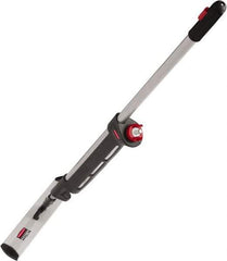 Rubbermaid - 459.74mm Long x 89mm Wide Aluminum Microfiber Cleaning System Frame - Black, Hook & Loop & Quick Connect - Exact Tool & Supply