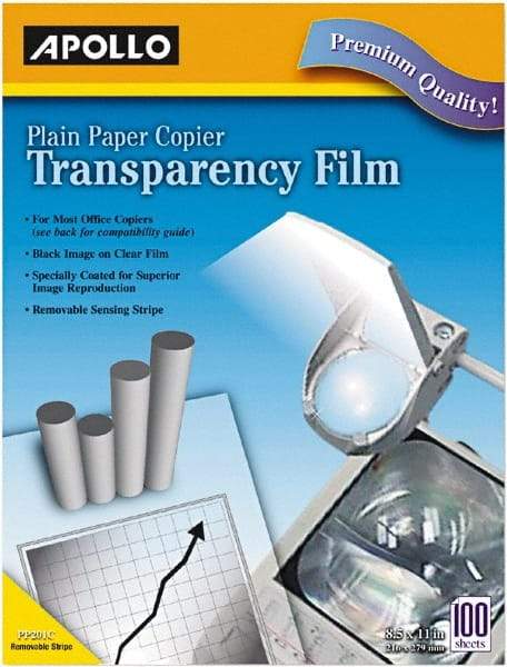 Apollo - Transparency Films & Sleeves Audio Visual Conference Accessory Type: Transparency Sleeves For Use With: Plain Paper Copiers - Exact Tool & Supply