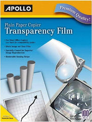 Apollo - Transparency Films & Sleeves Audio Visual Conference Accessory Type: Transparency Sleeves For Use With: Plain Paper Copiers - Exact Tool & Supply