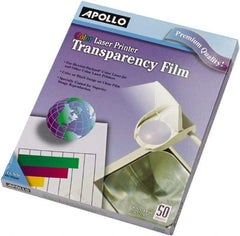 Apollo - Transparency Films & Sleeves Audio Visual Conference Accessory Type: Transparency Sleeves For Use With: Color Laser Printers/Copiers - Exact Tool & Supply