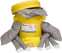 Oil-Dri - 20 Gal Capacity Universal Spill Kit - 20 Gal Plastic Overpack Container - Exact Tool & Supply