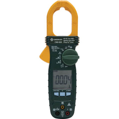 Greenlee - Clamp Meters; Clamp Meter Type: Voltage ; Measures: Capacitance; Continuity; Current; Frequency; microAmps; Resistance; Temperature; Voltage; Phase Sequence & Motor Rotation Tests; Diode Test ; Jaw Style: Clamp On ; Jaw Capacity (Decimal Inch) - Exact Tool & Supply