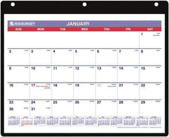 AT-A-GLANCE - 12 Sheet, 11 x 8-1/4", Wall Calendar - Exact Tool & Supply