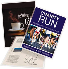 Swingline - 100 Piece, 3 mil Thick, Letter Size Gloss Finish Plastic Pouch - 9 Inch Wide x 11 Inch High - Exact Tool & Supply