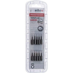 Wiha - 1/4" Drive IP5 Torx Plus Screwdriver Bit - 1" OAL, Insert Bit - Exact Tool & Supply