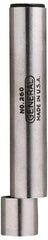 General - 0.5" Head Diam, 1/2" Shank, Single End, Mechanical Edge Finder - Accurate to 0.0005", Cylindrical Contact - Exact Tool & Supply