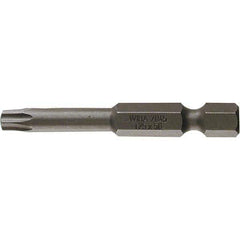 Wiha - T25 Power Bit - 1/4" Drive, 2" OAL - Exact Tool & Supply