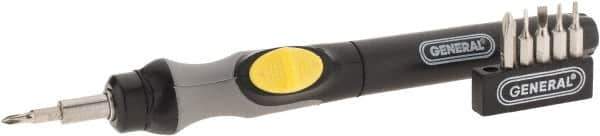 General - Inline Cordless Screwdriver - 100 RPM - Exact Tool & Supply