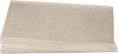 Brady SPC Sorbents - 17 Gal Capacity per Package, Oil Only Pad - 17" Long x 15" Wide, White, Polypropylene - Exact Tool & Supply