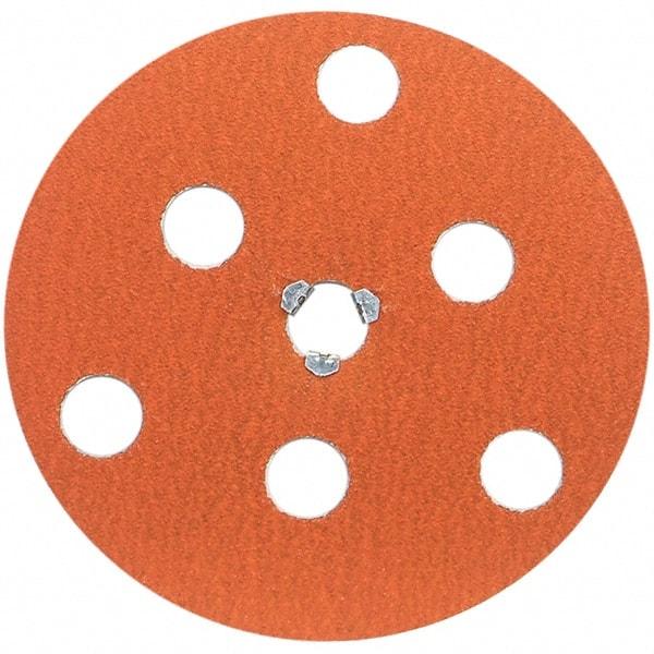 Norton - 7" Diam 24 Grit Fiber Disc - Very Coarse Grade, Ceramic Alumina - Exact Tool & Supply