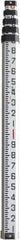 Johnson Level & Tool - Optical Level Aluminum Grade Rod - 4 Sections, 8 Ft. Overall Length - Exact Tool & Supply