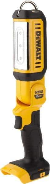 DeWALT - 20 Volts, 500 Lumens, Cordless Work Light - Black/Yellow, Up to 22 hr Run Time - Exact Tool & Supply