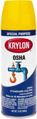 Krylon - 12 fl oz Yellow Marking Paint - Exact Tool & Supply